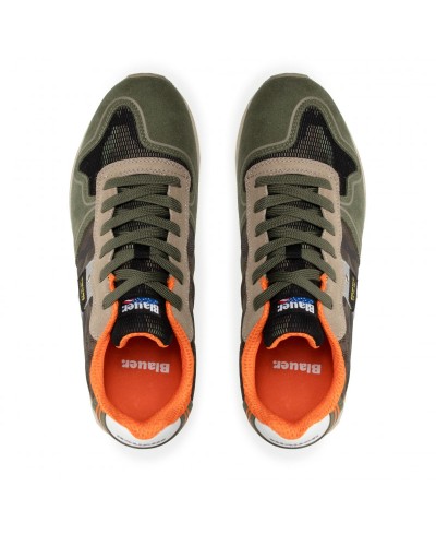 BLAUER SCARPA SNEAKER  SNEAKER UOMO.MIL MILITARY GREEN