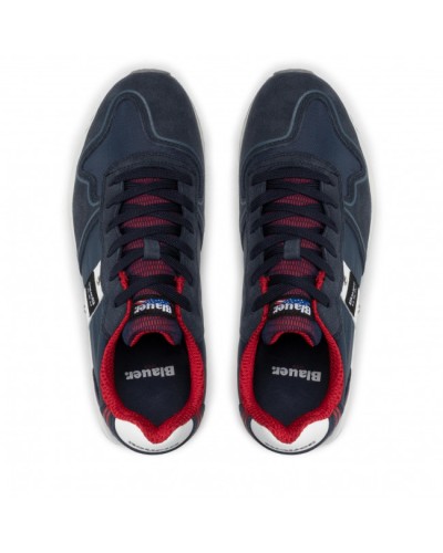 BLAUER SCARPA SNEAKER  SNEAKER UOMO.NVR NAVY/RED