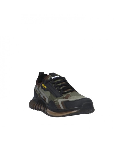BLAUER SCARPA SNEAKER  SNEAKER UOMO.MIL MILITARY GREEN