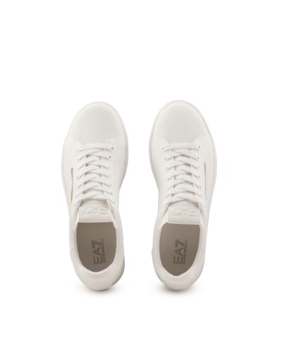 ARMANI EA7 CALZATURE SNEAKERS POLYESTER 100%.00894 OFF WHITE