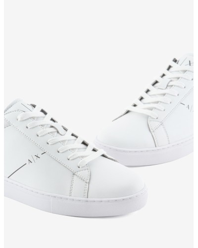 ARMANI AX CALZATURE SNEAKERS.K709 OP.WHITE+BLUE