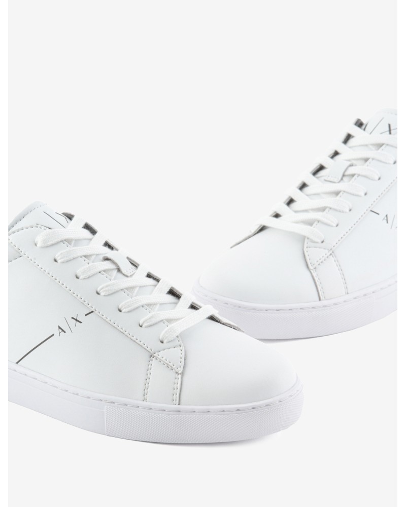 ARMANI AX CALZATURE SNEAKERS.K709 OP.WHITE+BLUE