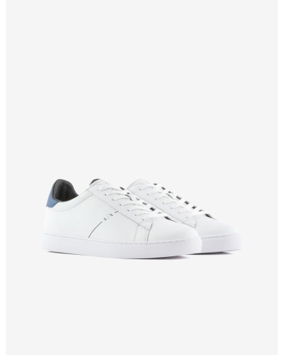 ARMANI AX CALZATURE SNEAKERS.K709 OP.WHITE+BLUE