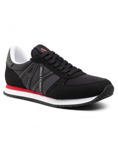 ARMANI AX SCARPE SNEAKER  100% POLYAMIDE.00002 FULL BLACK