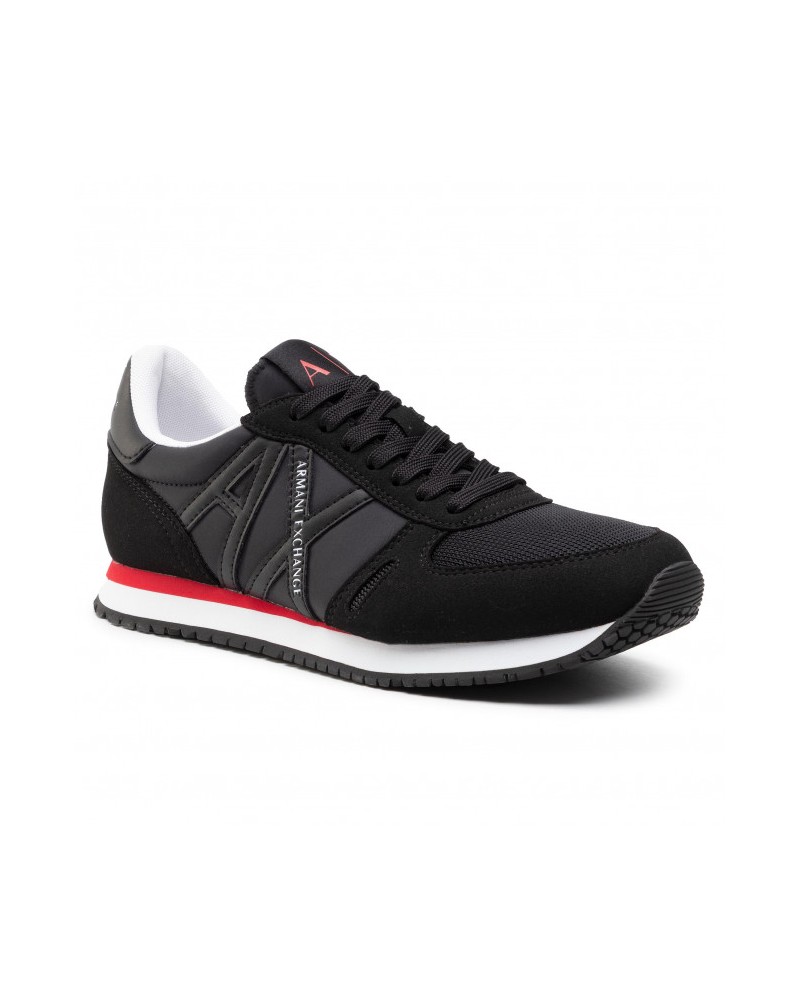 ARMANI AX SCARPE SNEAKER  100% POLYAMIDE.00002 FULL BLACK