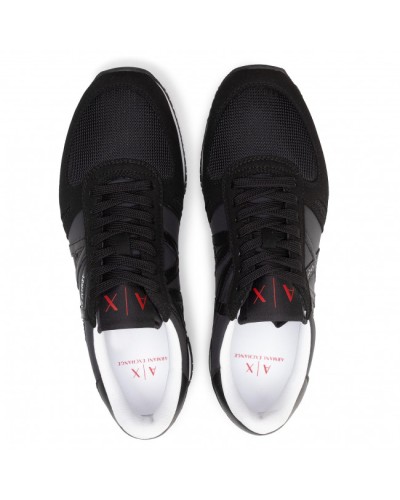 ARMANI AX SCARPE SNEAKER  100% POLYAMIDE.00002 FULL BLACK