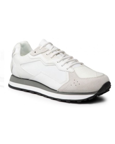 ARMANI AX SCARPE SNEAKER 100% POLYESTER.00152 FULL OP.WHITE