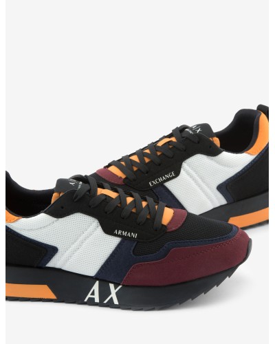 ARMANI AX SCARPE SNEAKER  50% POLYAMIDE, 50% ELASTANE.A500 MULTICOLOR