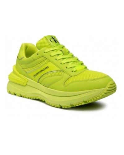 CKJeans SCARPE  SNEAKER  RUNNER LACEUP SNEAKER SNAP.LAG ACID LIME LAG ACID LIME 