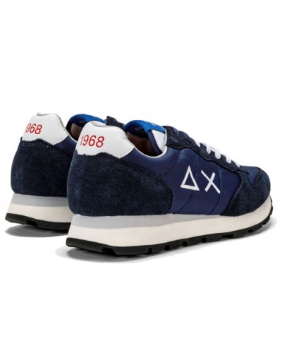 SUN68 SNEAKERS TOM SOLID NYLON.07 NAVY BLUE