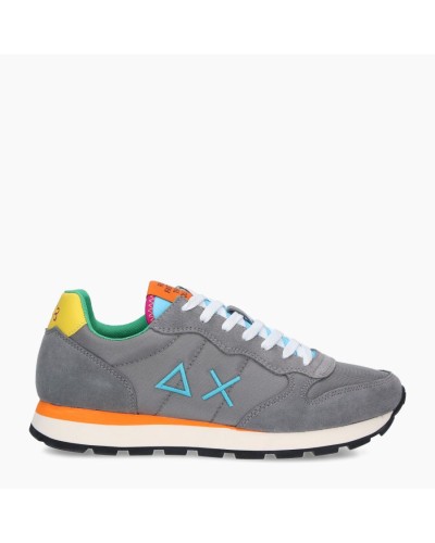 SUN68 SNEAKERS TOM FOR PEACE.34 GRIGIO MEDIO