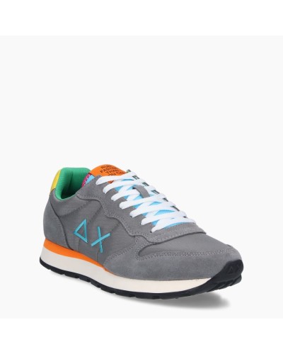 SUN68 SNEAKERS TOM FOR PEACE.34 GRIGIO MEDIO