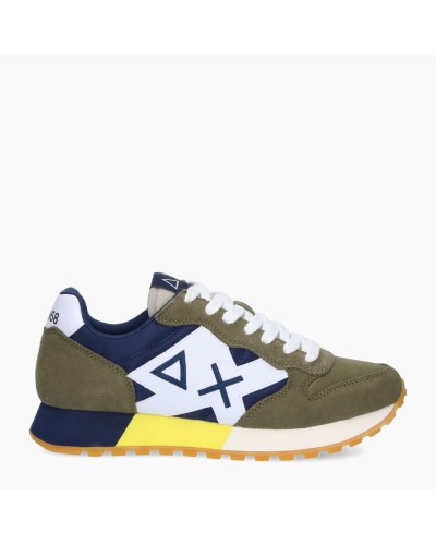 SUN68 SNEAKERS JAKI TRICOLORS.1907 MILITARE/NAVY BLUE