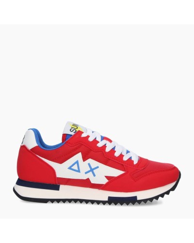 SUN68 SNEAKERS NIKI SOLID.10 ROSSO