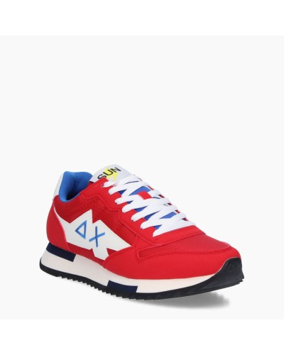 SUN68 SNEAKERS NIKI SOLID.10 ROSSO
