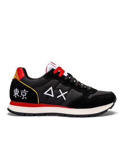 SUN68 SNEAKERS TOM WORLD TOUR.11 NERO