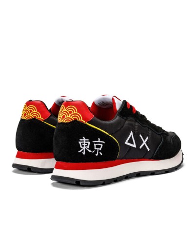 SUN68 SNEAKERS TOM WORLD TOUR.11 NERO