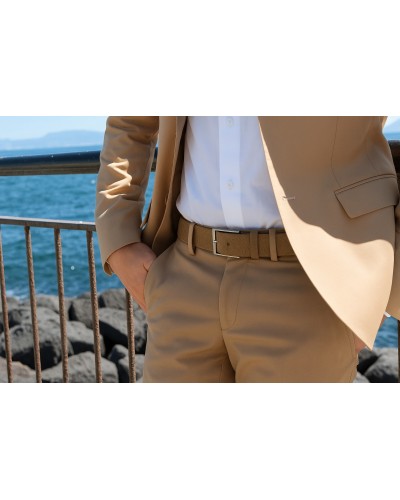 Abito Uomo Colore Giallo Senape / Miele – Vestibilità Perfetta