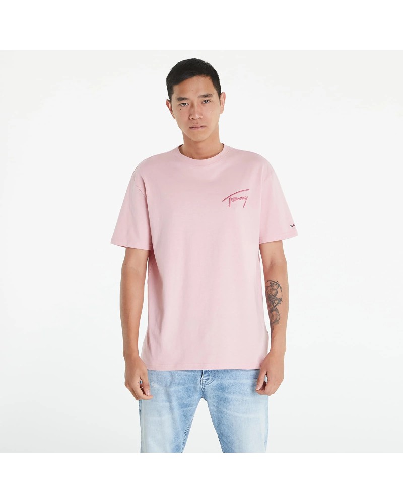 TOMMY HILFIGER T-SHIRT  M/CORTA TJM TOMMY SIGNATURE, TH9.TH9 BROADWAY PINK