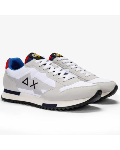 SUN68 SNEAKERS NIKI SOLID.01 BIANCO