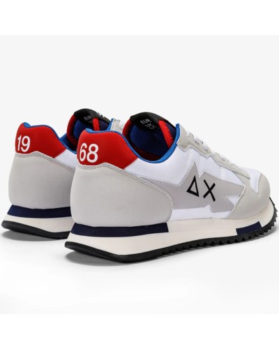 SUN68 SNEAKERS NIKI SOLID.01 BIANCO