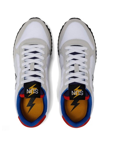 SUN68 SNEAKERS NIKI SOLID.01 BIANCO