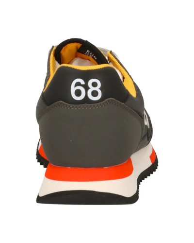 SUN68 SNEAKERS NIKI SOLID.47 GRIGIO SCURO
