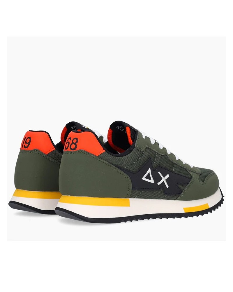 SUN68 SNEAKERS NIKI SOLID.74 MILITARE SCURO