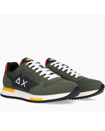 SUN68 SNEAKERS NIKI SOLID.74 MILITARE SCURO