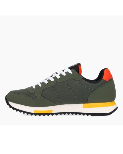 SUN68 SNEAKERS NIKI SOLID.74 MILITARE SCURO