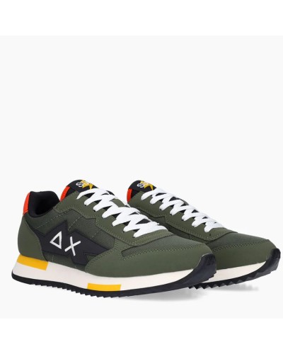 SUN68 SNEAKERS NIKI SOLID.74 MILITARE SCURO