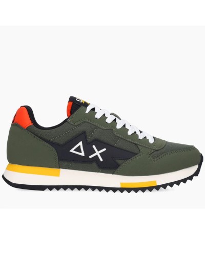 SUN68 SNEAKERS NIKI SOLID.74 MILITARE SCURO