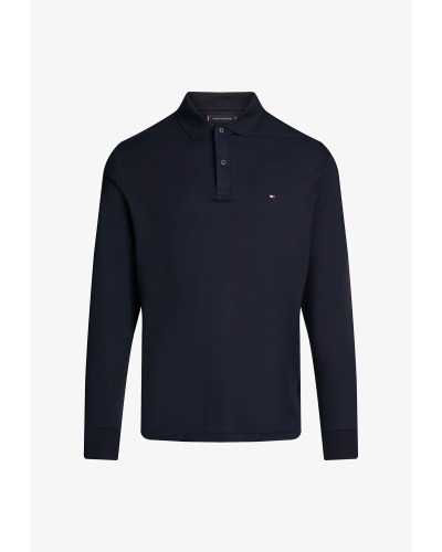 TOMMY HILFIGER POLO M/LUNGA L/S LIQUID COTTON RE.DW5 DESERT SKY