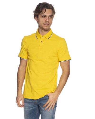 ARMANI AX POLO 100% COTTON.1646 SUPER LEMON