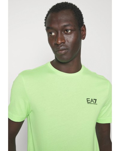 ARMANI EA7 T-SHIRT M/CORTA COTTON 95% ELASTANE 5%.1805 PARADISE GREEN