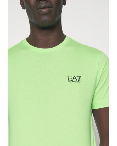 ARMANI EA7 T-SHIRT M/CORTA COTTON 95% ELASTANE 5%.1805 PARADISE GREEN