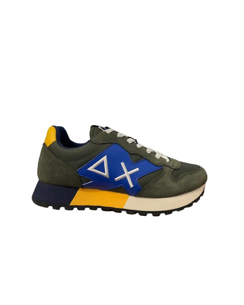 SUN68 SNEAKERS JAKI SOLID.74 MILITARE SCURO