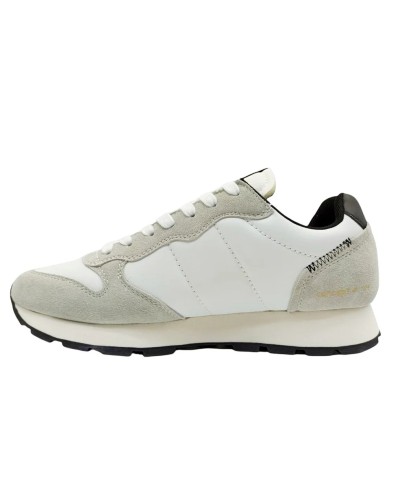 SUN68 TOM SUEDE.31 BIANCO PANNA