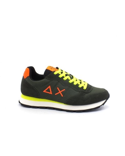 SUN68 TOM FLUO NYLON.74 MILITARE SCURO