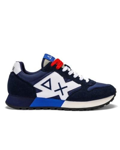 SUN68 SNEAKERS JAKI SOLID.07 NAVY BLUE