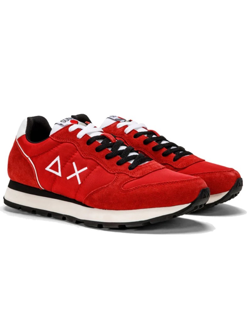 SUN68 SNEAKERS TOM IN JAPAN.10 ROSSO