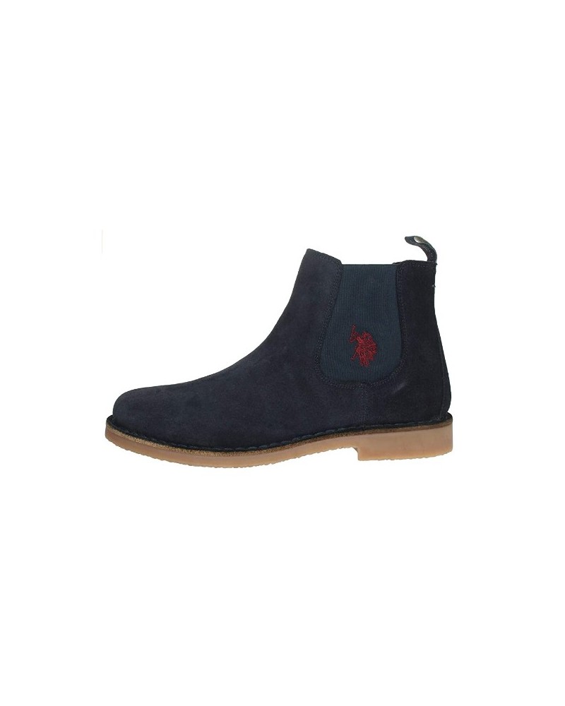 U.S.POLO ASSN SCARPA UOMO MUST3256 STIVALETTO.DKBL DARK BLUE