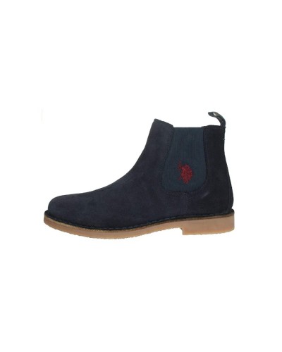 U.S.POLO ASSN SCARPA UOMO MUST3256 STIVALETTO.DKBL DARK BLUE