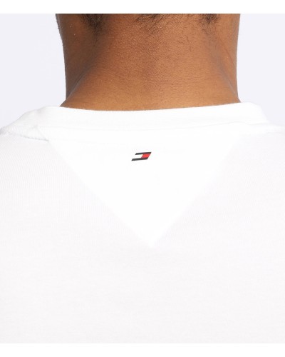 TOMMY HILFIGER T-SHIRT M/CORTA  ESSENTIALS SMALL LOG, YBR.YBR WHITE