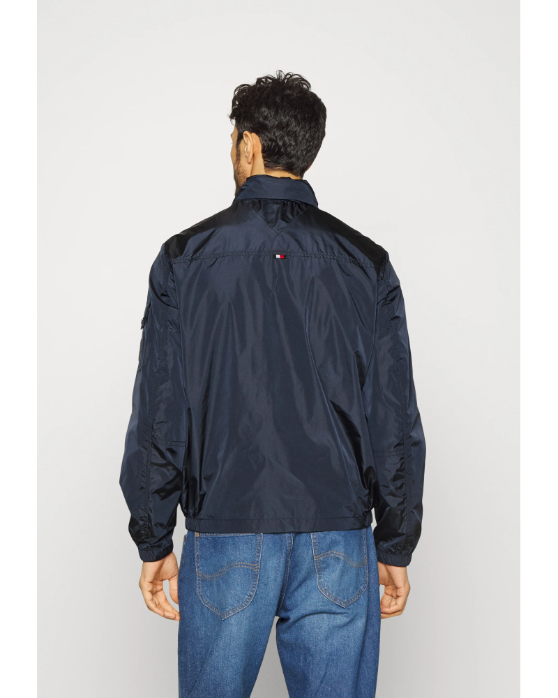 TOMMY HILFIGER GIUBBINO ZIP PACKABLE REGATTA JACKET.DW5 DESERT SKY