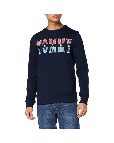 TOMMY HILFIGER FELPA NOTTE TRACK TOP.416 NAVY