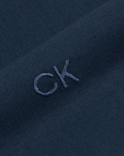 CK CAMICIA M/LUNGA POPLIN STRETCH SLIM.0G2 NAVY