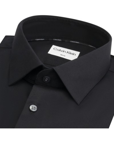 CK CAMICIA M/LUNGA POPLIN STRETCH SLIM.0G2 NAVY
