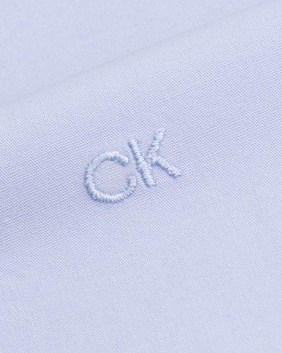 CK CAMICIA M/LUNGA POPLIN STRETCH SLIM.0G2 NAVY
