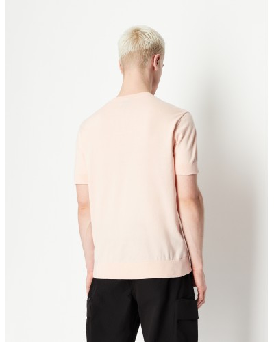 ARMANI AX MAGLIA M/CORTA 100%Cotton.24AP DUSTY ROSE